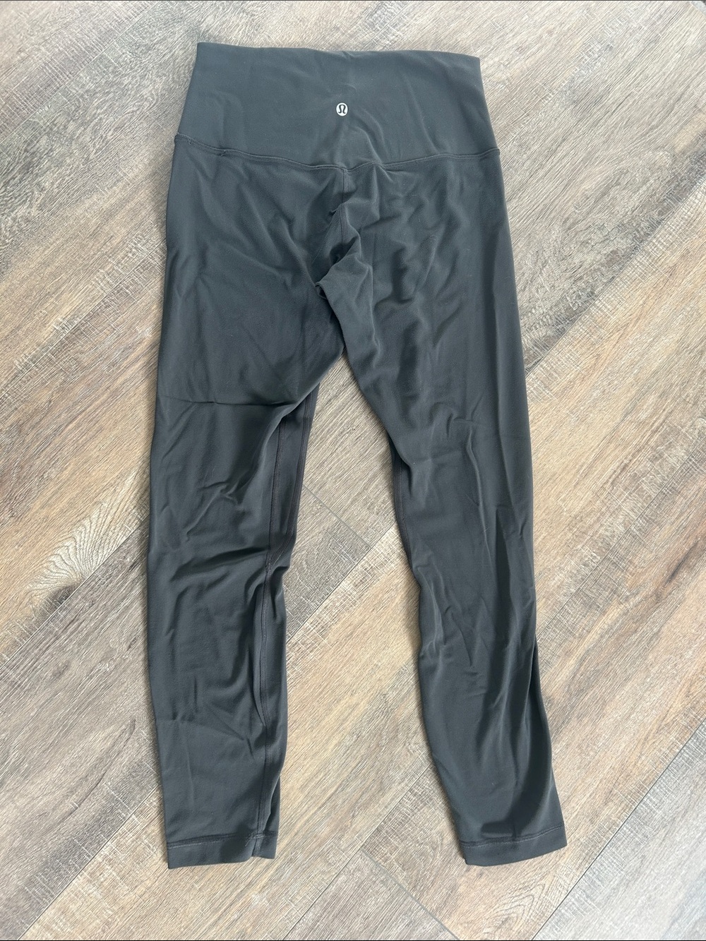 lululemon athletica Black High-Waist Leggings with Logo